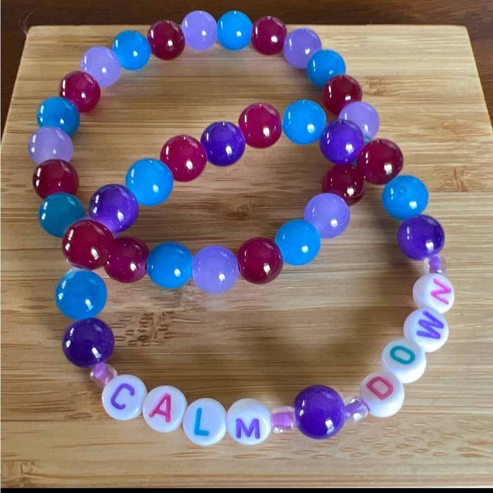 Set of 2 Taylor Swift friendship bracelets calm down YNTCD bisexual pride